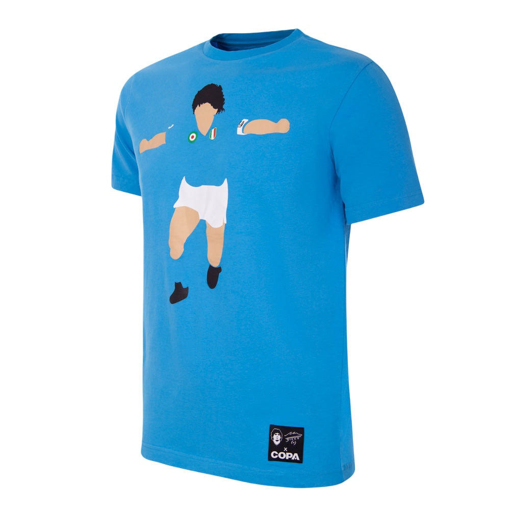 Copa Maradona X COPA Napoli Graphic T-Skjorte Blå