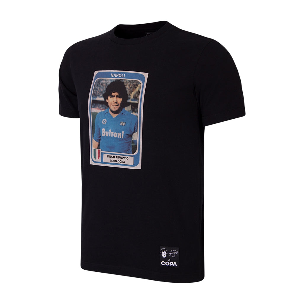 Copa Maradona X COPA Napoli Sticker T-Skjorte Sort