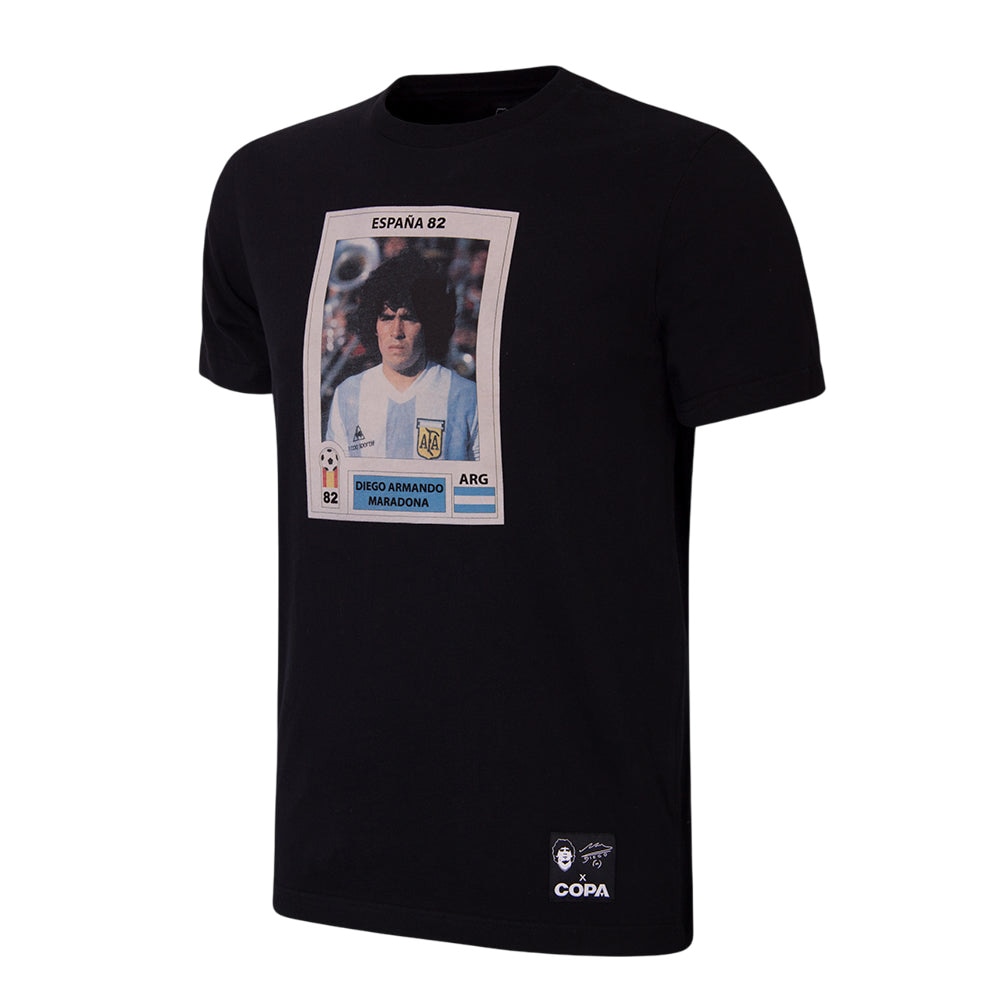 Copa Maradona X COPA Argentina Sticker T-Skjorte Sort