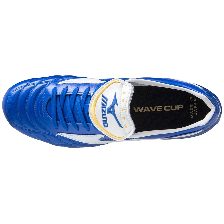 Mizuno Wave Cup Legend FG Fotballsko Blå