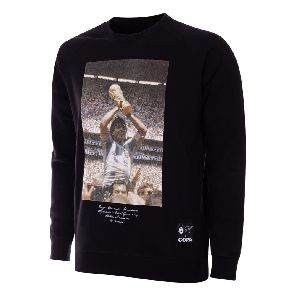 Copa Maradona X COPA Argentina VM 1986 Celebration Celebration Genser Sort