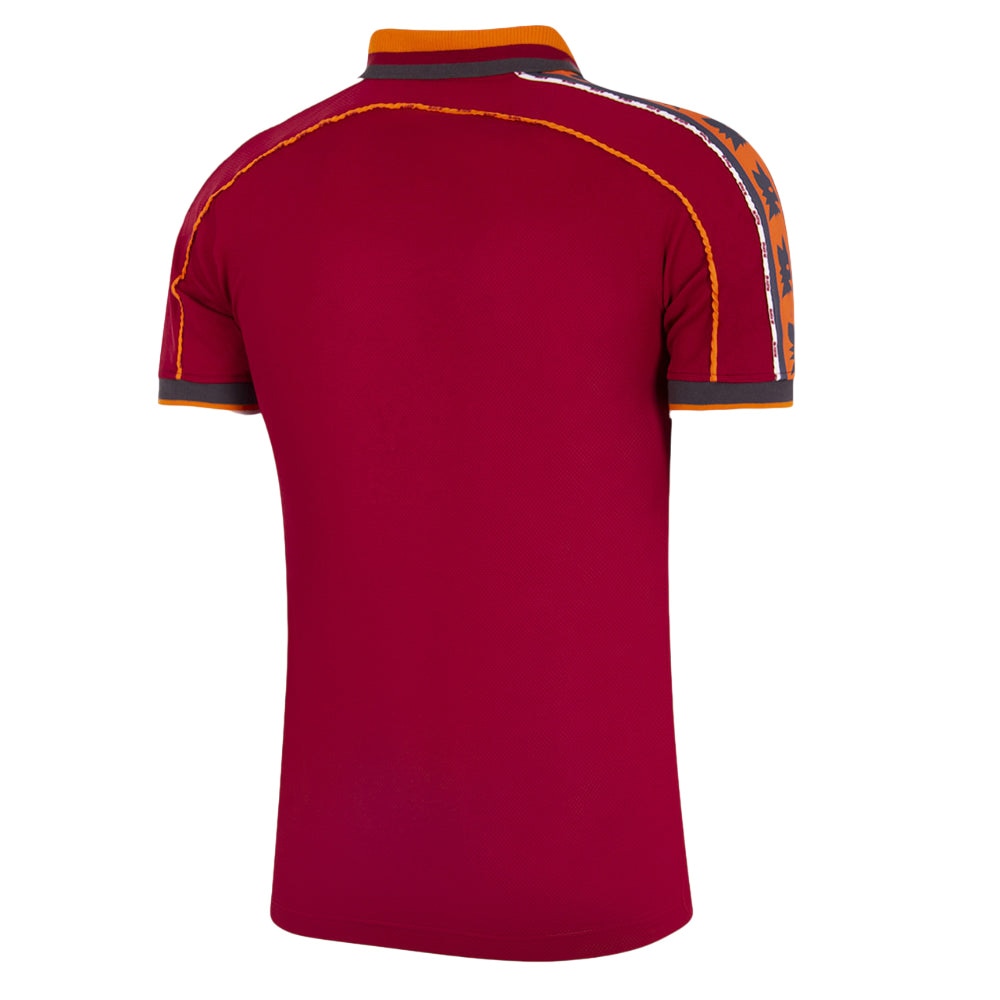 Copa AS Roma 1998-1999 Retro Fotballdrakt Hjemme