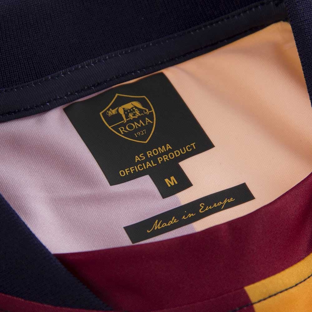 Copa AS Roma 2001-2002 Retro Fotballdrakt Hjemme