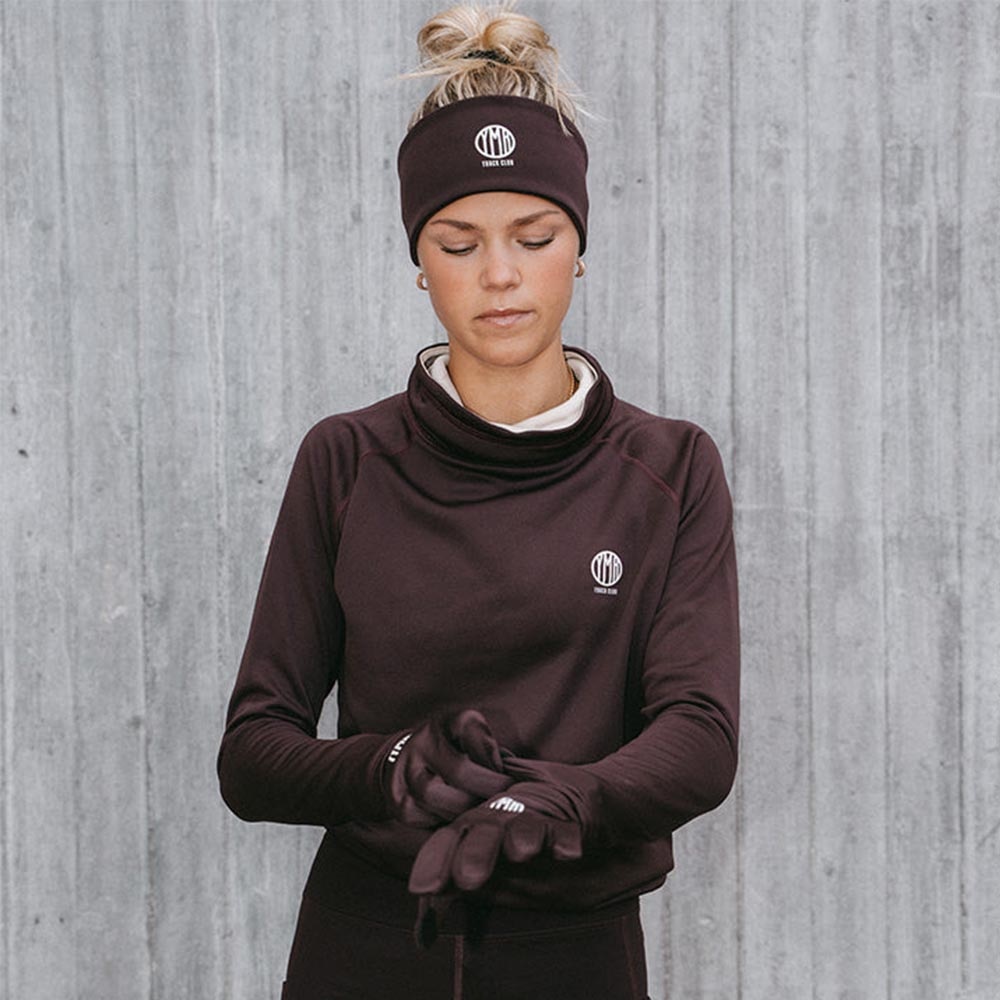 YMR Track Club Siljan Thermal Headband Brun