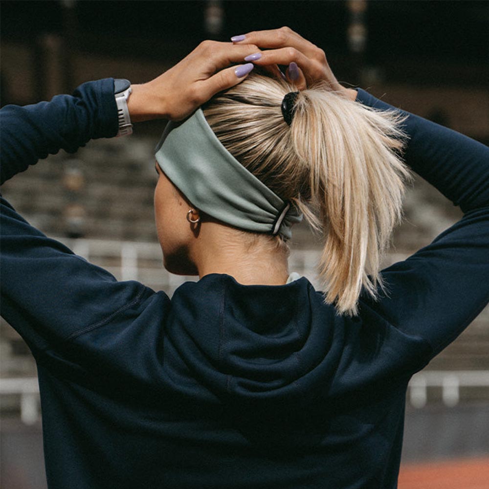 YMR Track Club Siljan Thermal Headband Mint