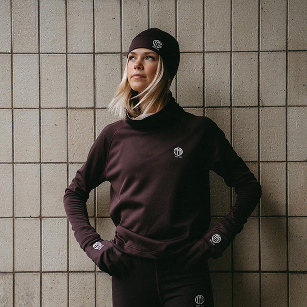 YMR Track Club Siljan Beanie Brun