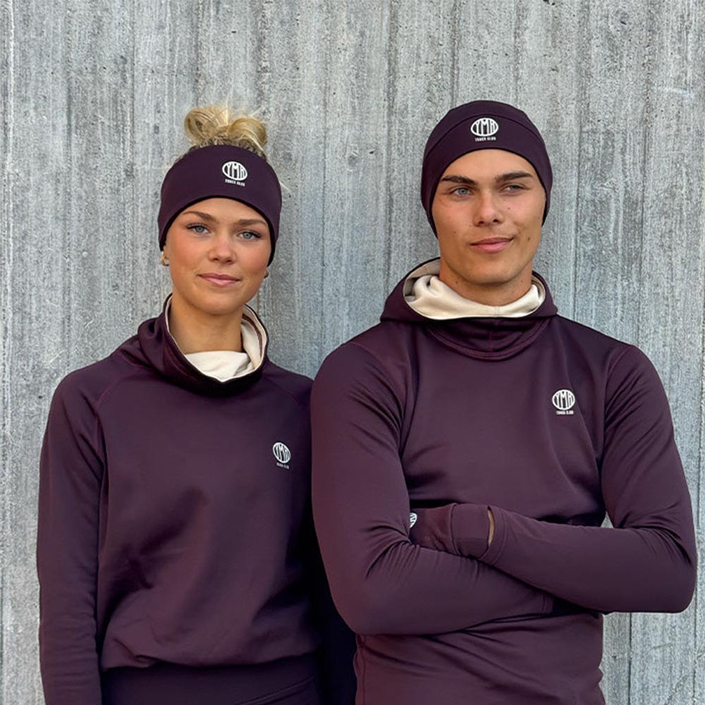 YMR Track Club Siljan Beanie Brun