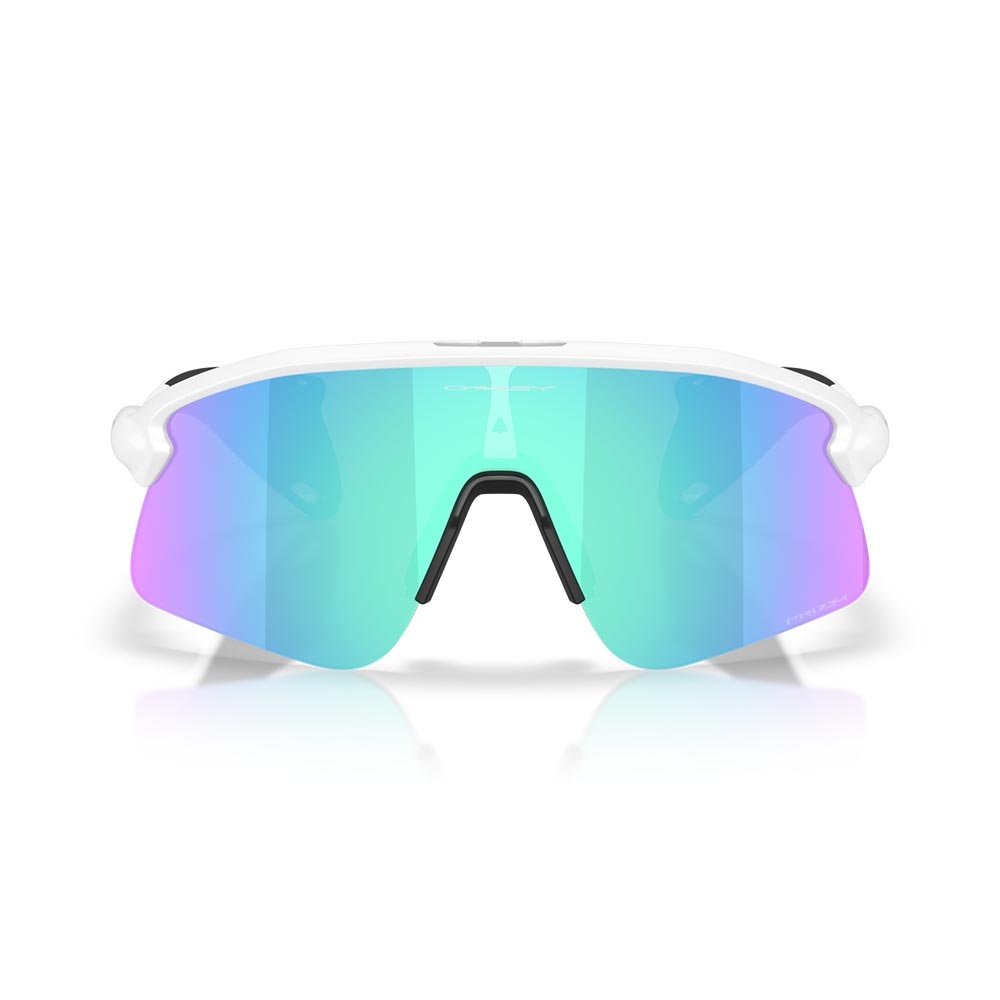 Oakley Stunt Devil S Prizm Sapphire Solbriller Hvit/Sort