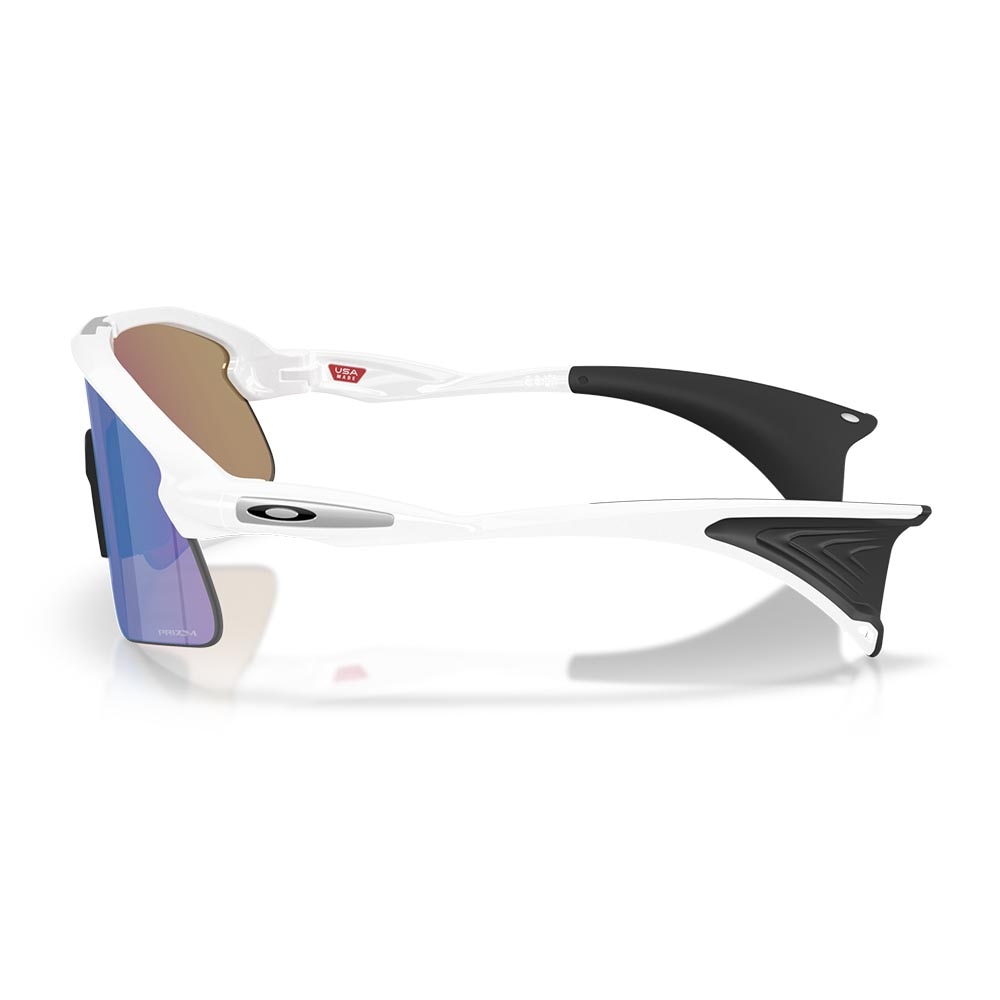 Oakley Stunt Devil Prizm Sapphire Solbriller Hvit/Sort