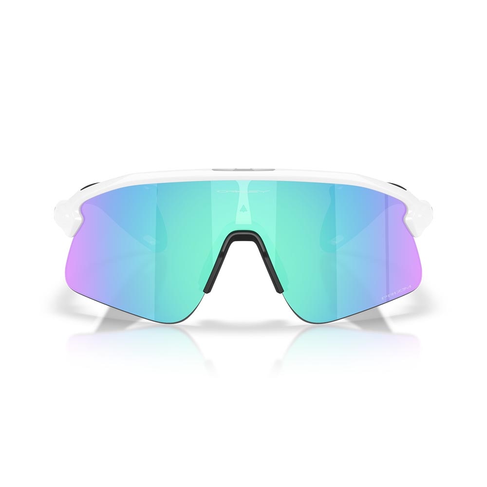 Oakley Stunt Devil Prizm Sapphire Solbriller Hvit/Sort