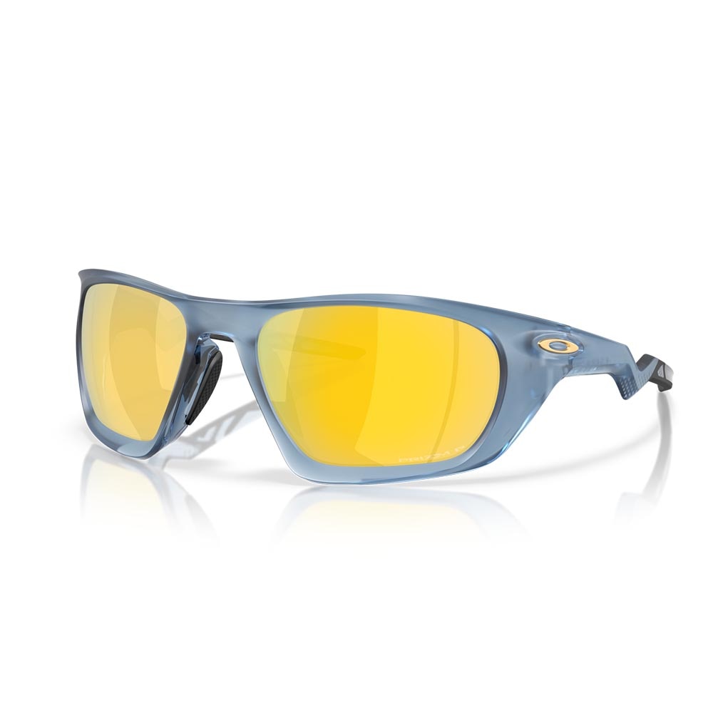 Oakley Lateralis Prizm 24K Polaris Solbriller Blå/Gul