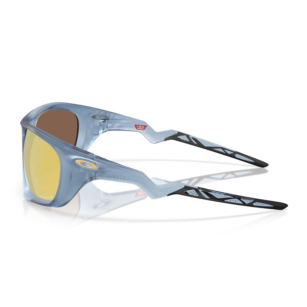 Oakley Lateralis Prizm 24K Polaris Solbriller Blå/Gul