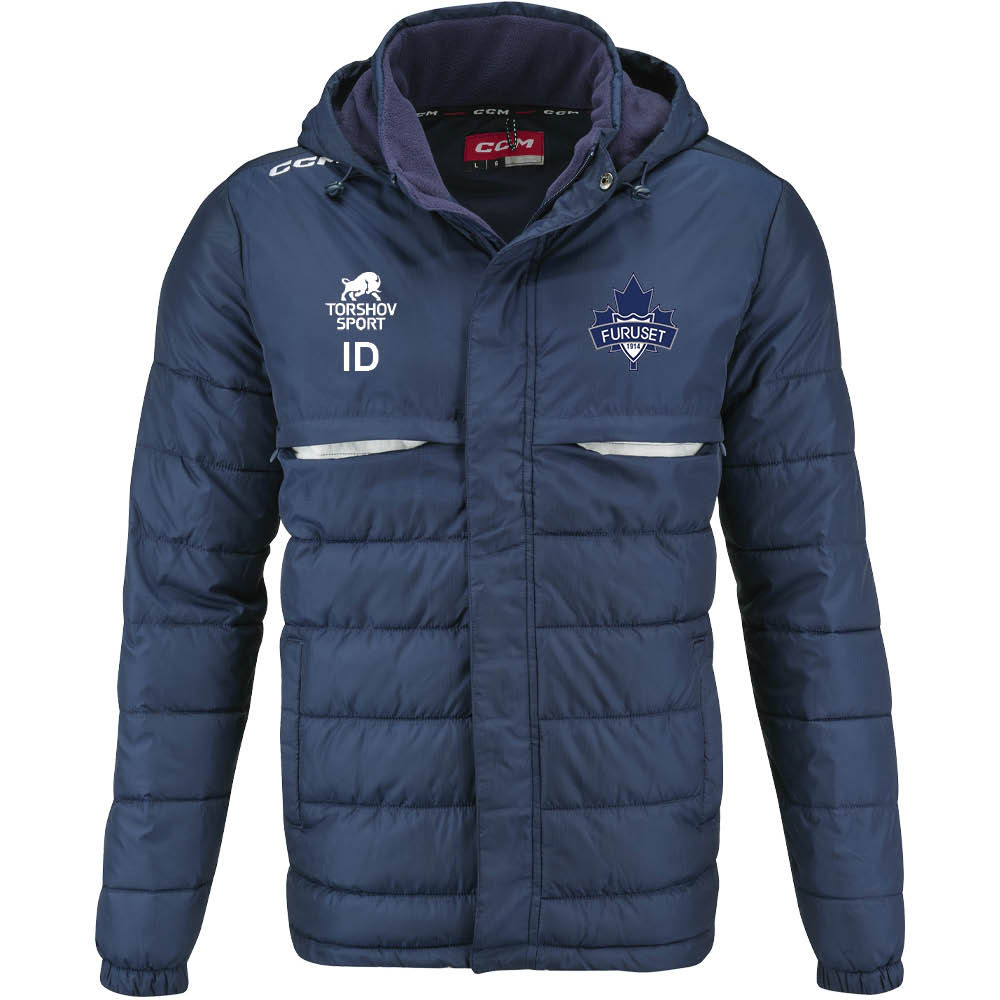 Ccm Furuset Hockey Quilted Winter Junior Jakke Marine