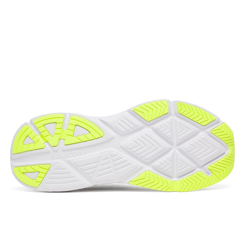 Saucony Guide 18 Joggesko Herre Sort/Gul/Blå
