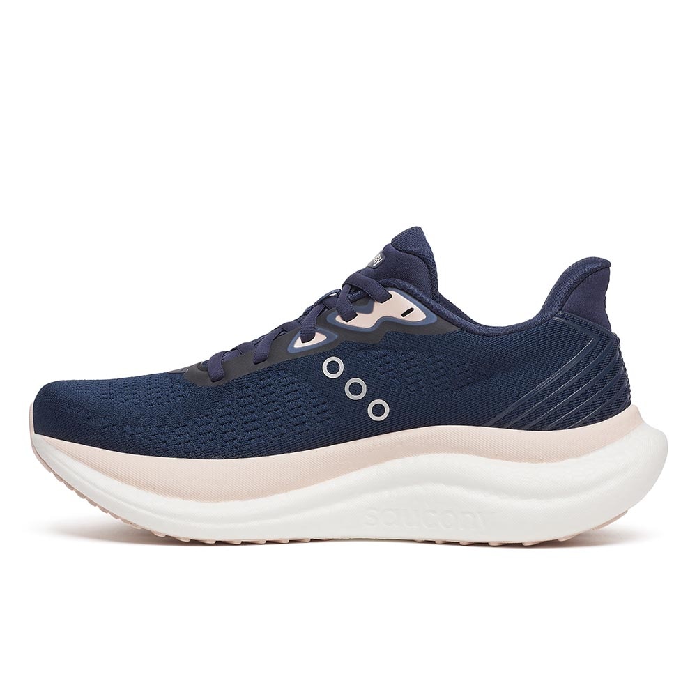 Saucony Triumph 23 Joggesko Dame Marine/Rosa