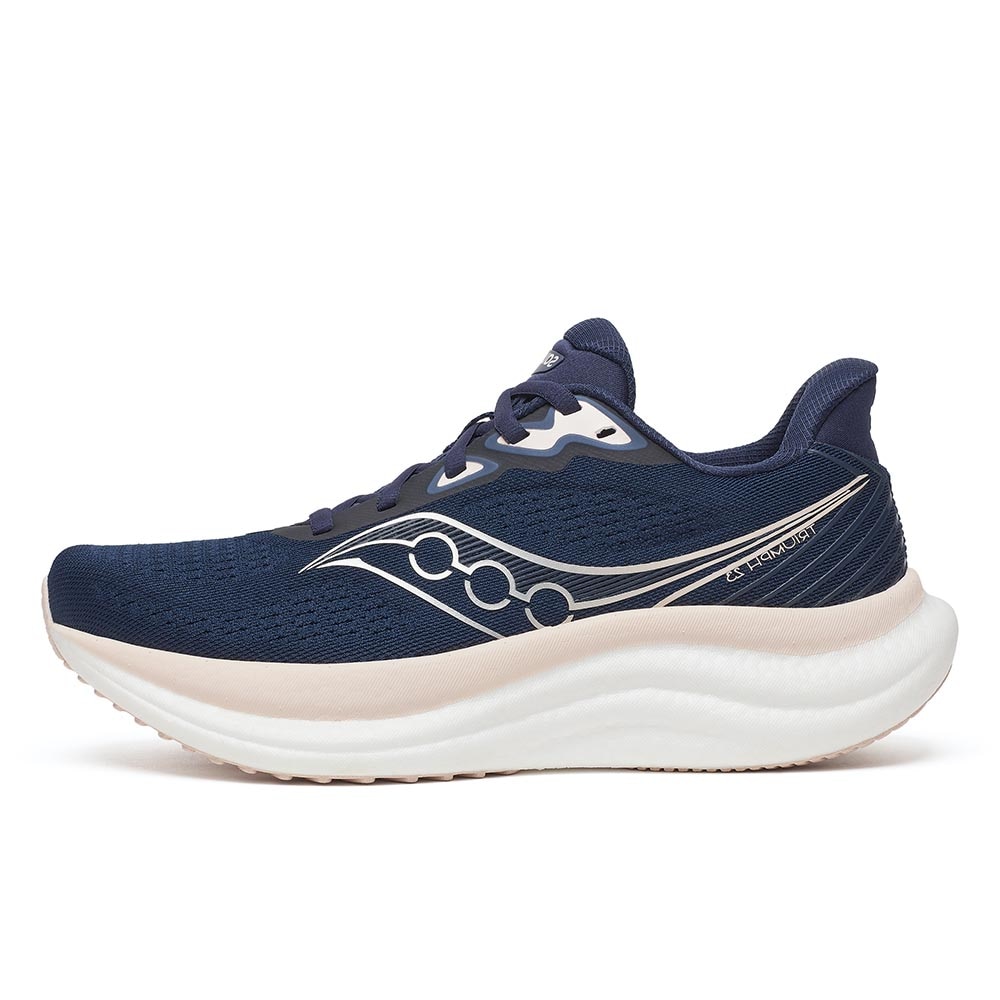 Saucony Triumph 23 Joggesko Dame Marine/Rosa
