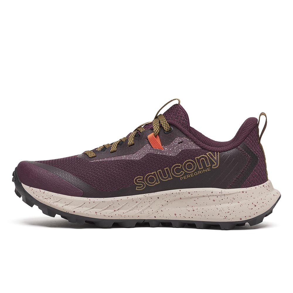 Saucony Peregrine 15 Joggesko Dame Lilla/Brun