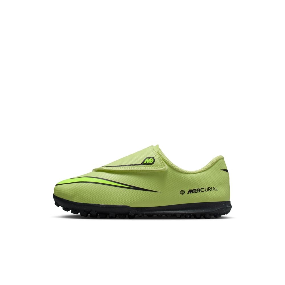 Nike Mercurial Vapor 16 Club Laceless TF Fotballsko Barn Max Voltage