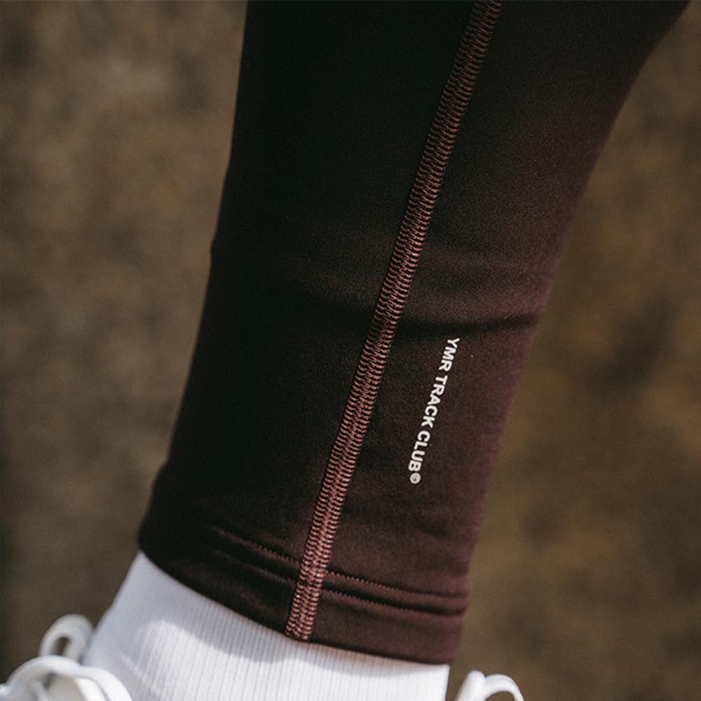 YMR Track Club Siljan Thermal Tights Herre Brun