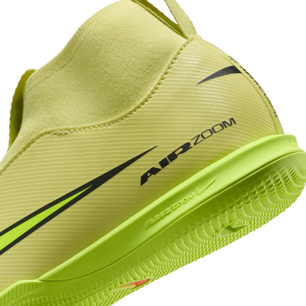 Nike Mercurial Zoom Superfly 10 Academy IC Futsal Innendørs Fotballsko Barn Max Voltage