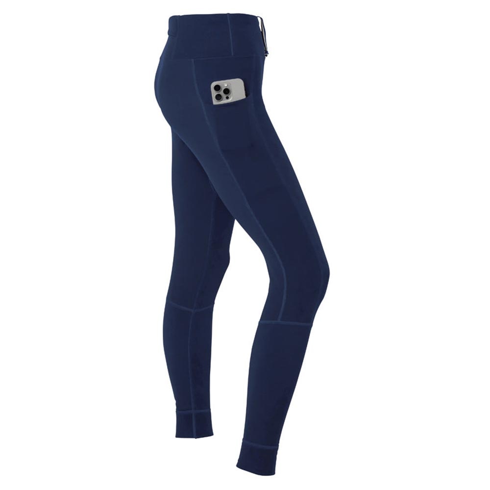YMR Track Club Siljan Thermal Tights Dame Marine