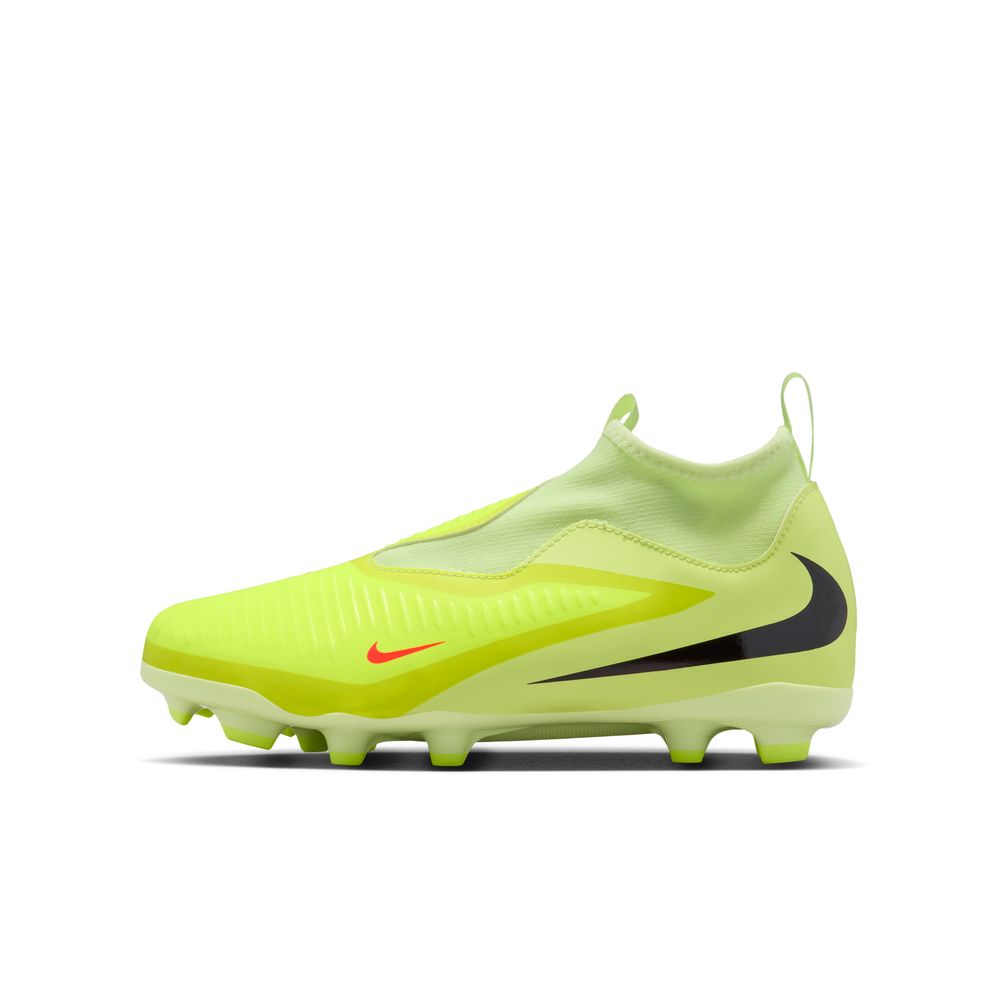 Nike Phantom 6 High Academy FG/MG Fotballsko Barn Max Voltage
