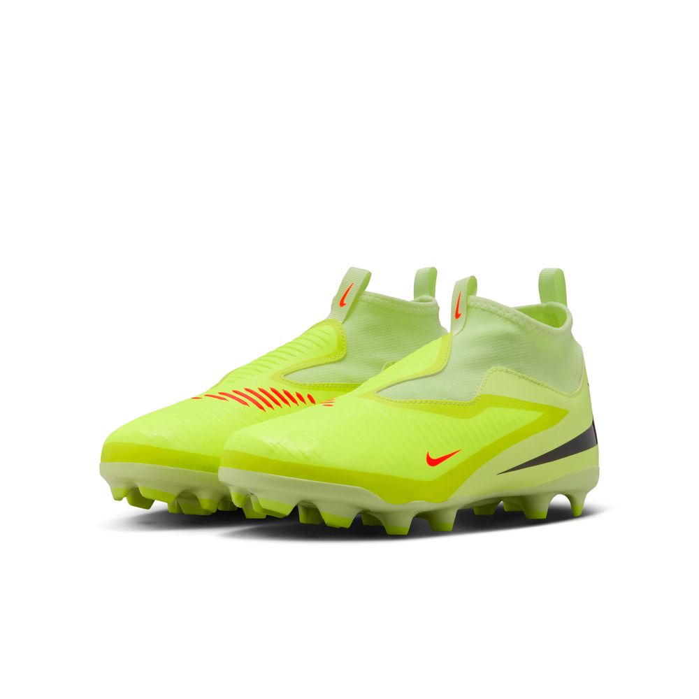 Nike Phantom 6 High Academy FG/MG Fotballsko Barn Max Voltage