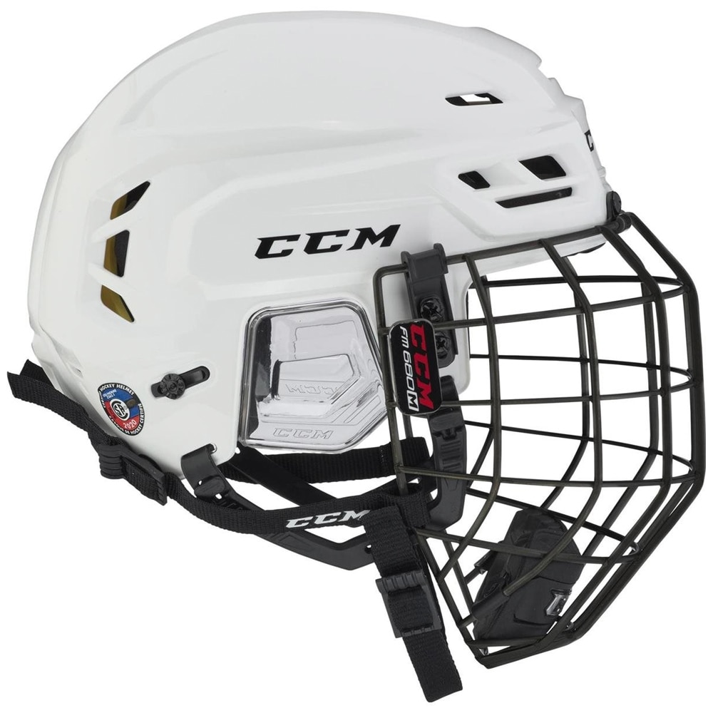 Ccm Tacks 310 Combo Hockeyhjelm Hvit