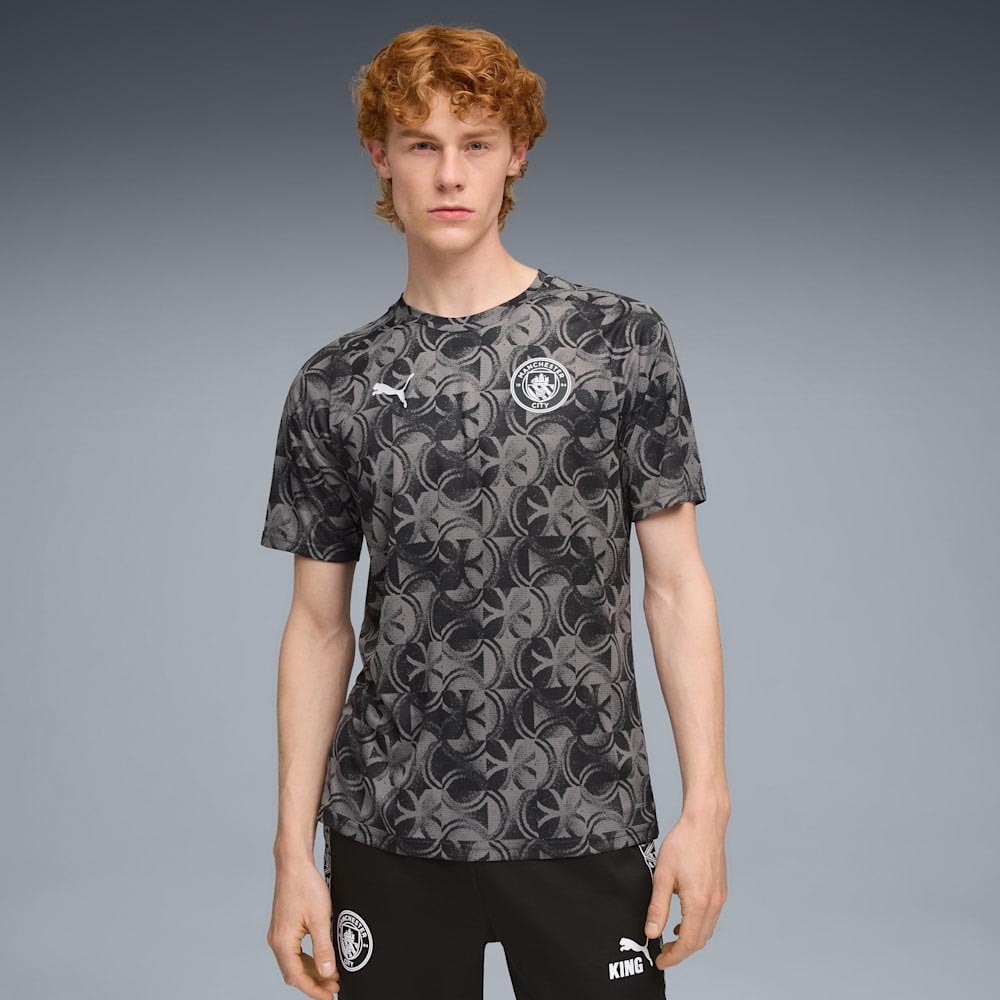 Puma Manchester City Pre Match Fotballtrøye 25/26 Sort