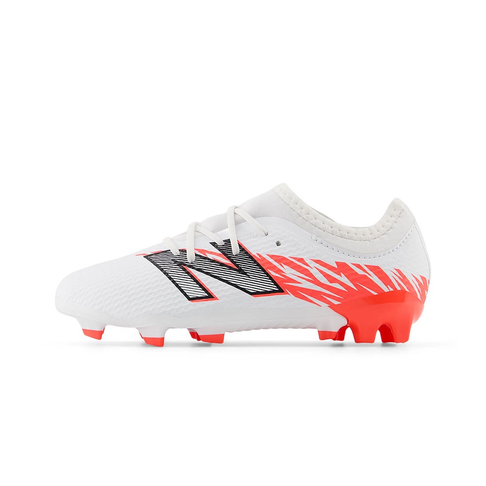 New Balance Furon V8 Team FG Fotballsko Barn Flash Point