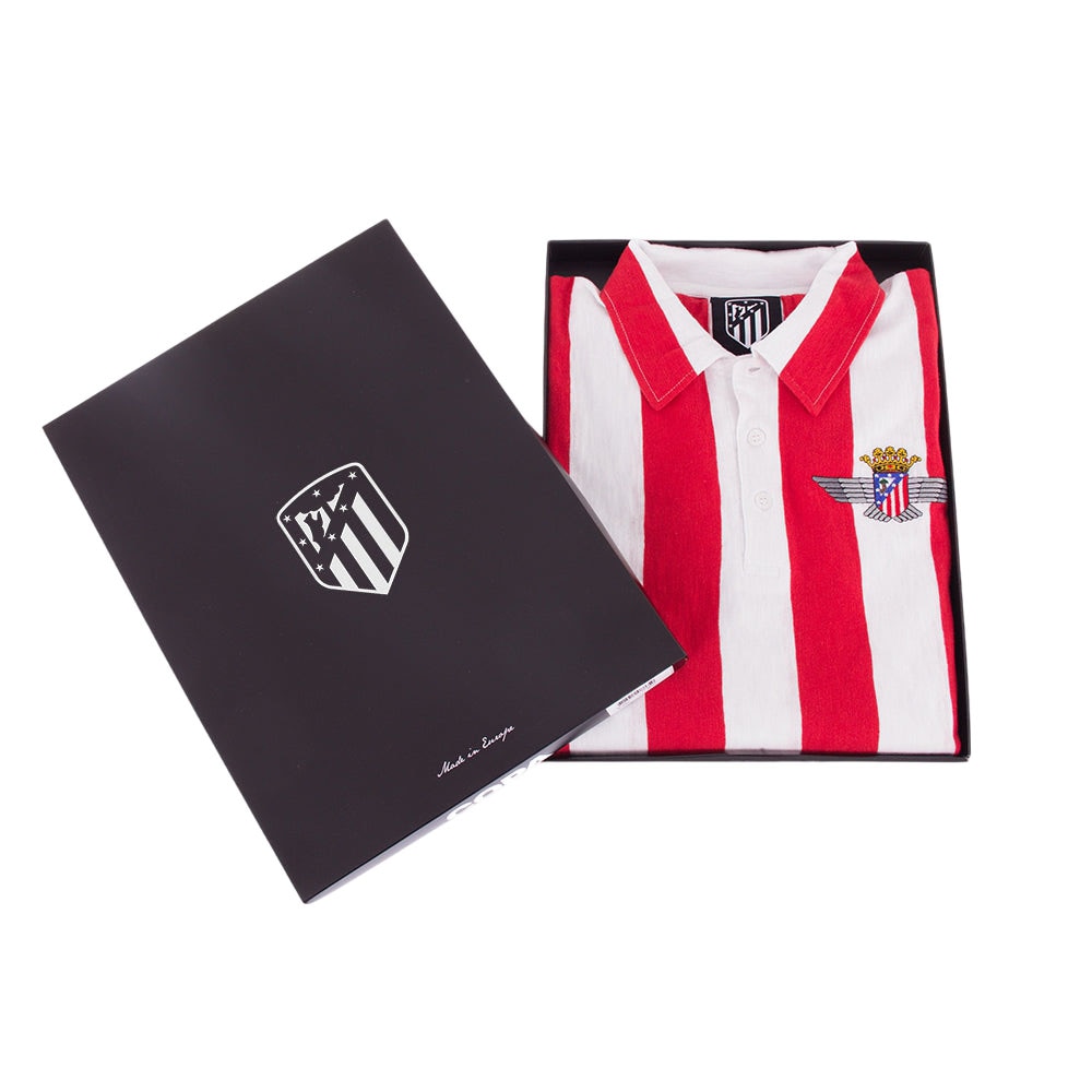 Copa Atletico Madrid 1939-1940 Retro Fotballdrakt Hjemme