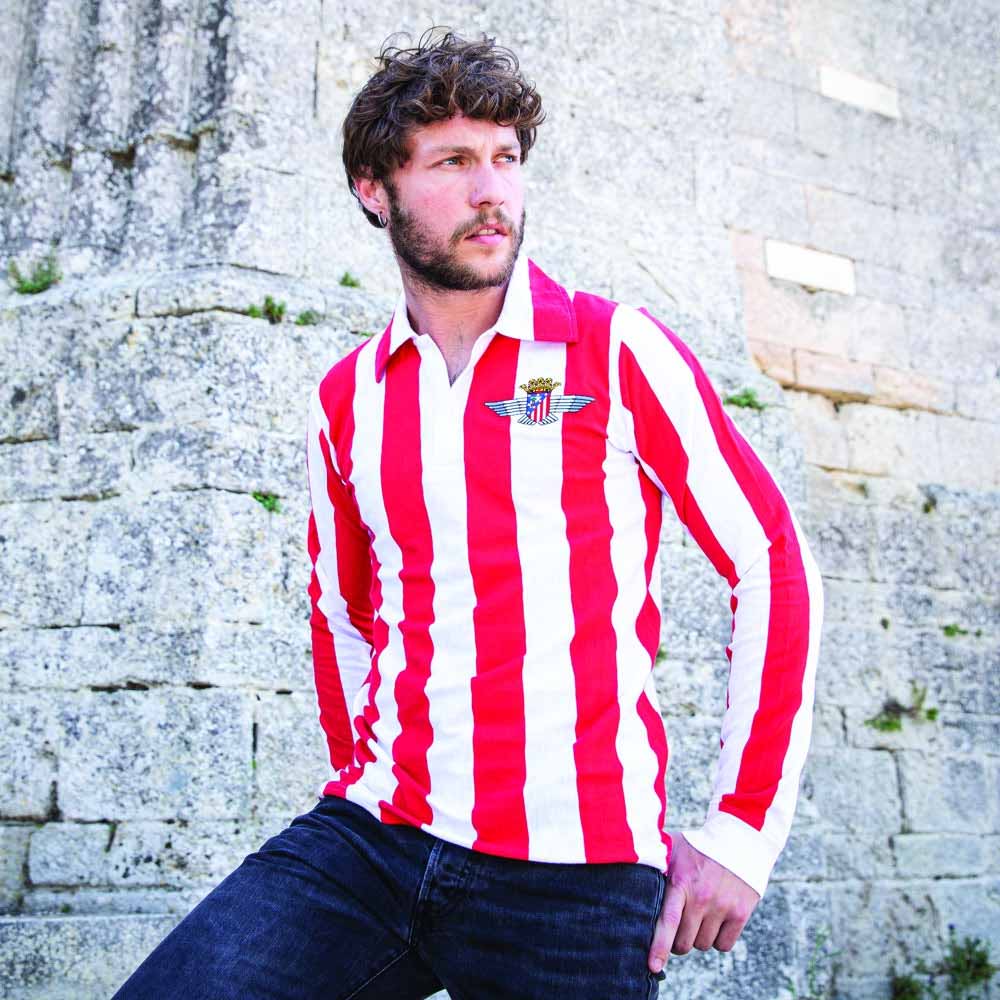 Copa Atletico Madrid 1939-1940 Retro Fotballdrakt Hjemme