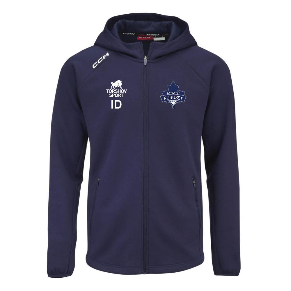 Ccm Furuset Hockey Full Zip Genser Marine