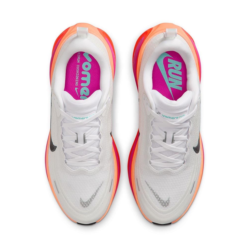 Nike Vomero Plus Joggesko Dame Hvit/Rosa/Oransje