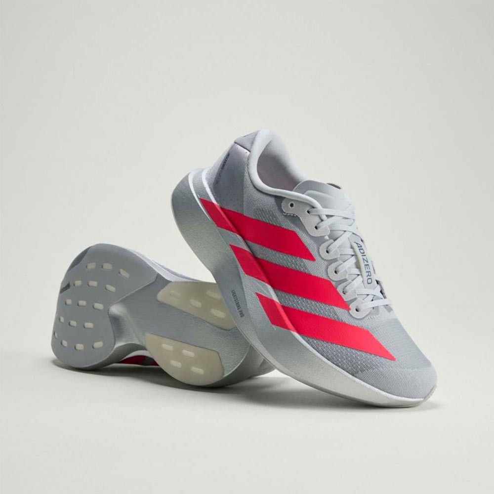 Adidas Adizero Evo SL Joggesko Dame Grå/Rød
