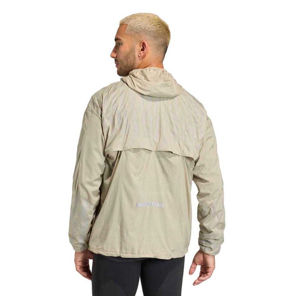 Adidas adi365 Reflective Løpejakke Herre Beige