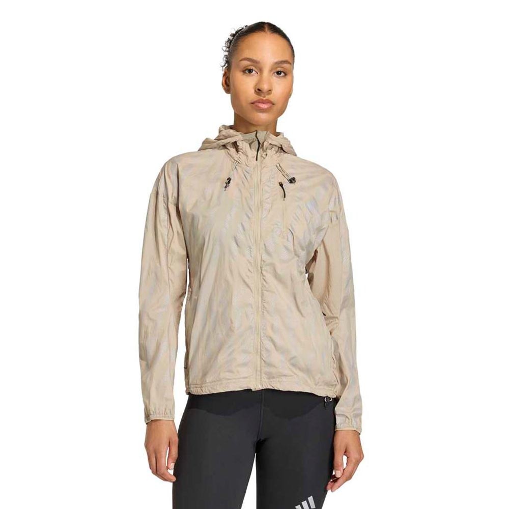 Adidas adi365 Reflective Løpejakke Dame Beige