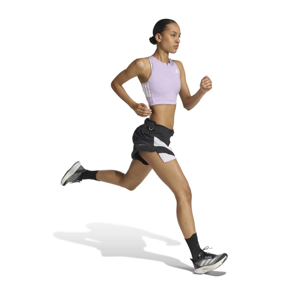Adidas Adizero Running Crop Dame Lilla/Hvit