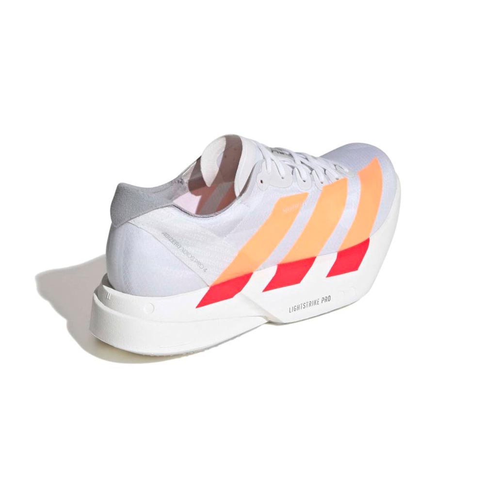 Adidas Adizero Adios Pro 4 Joggesko Dame Hvit/Oransje