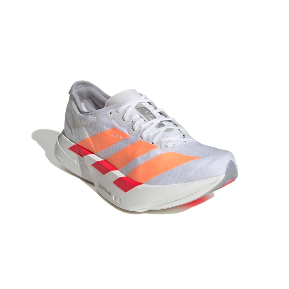 Adidas Adizero Adios Pro 4 Joggesko Dame Hvit/Oransje
