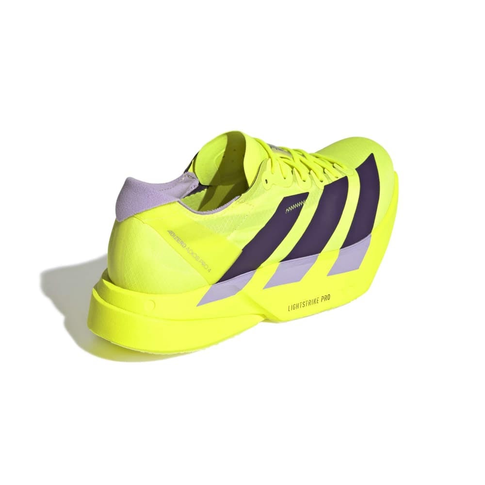 Adidas Adizero Adios Pro 4 Joggesko Dame Gul/Sort/Grå
