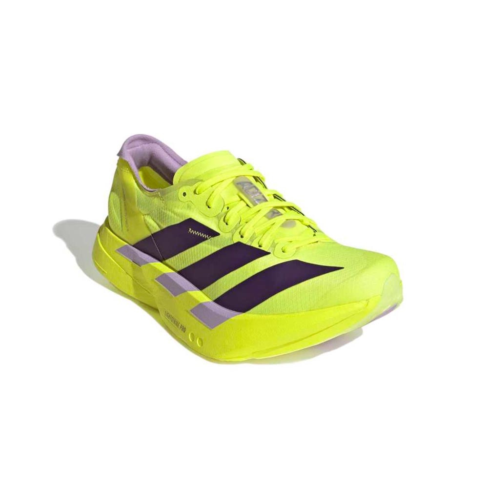 Adidas Adizero Adios Pro 4 Joggesko Dame Gul/Sort/Grå
