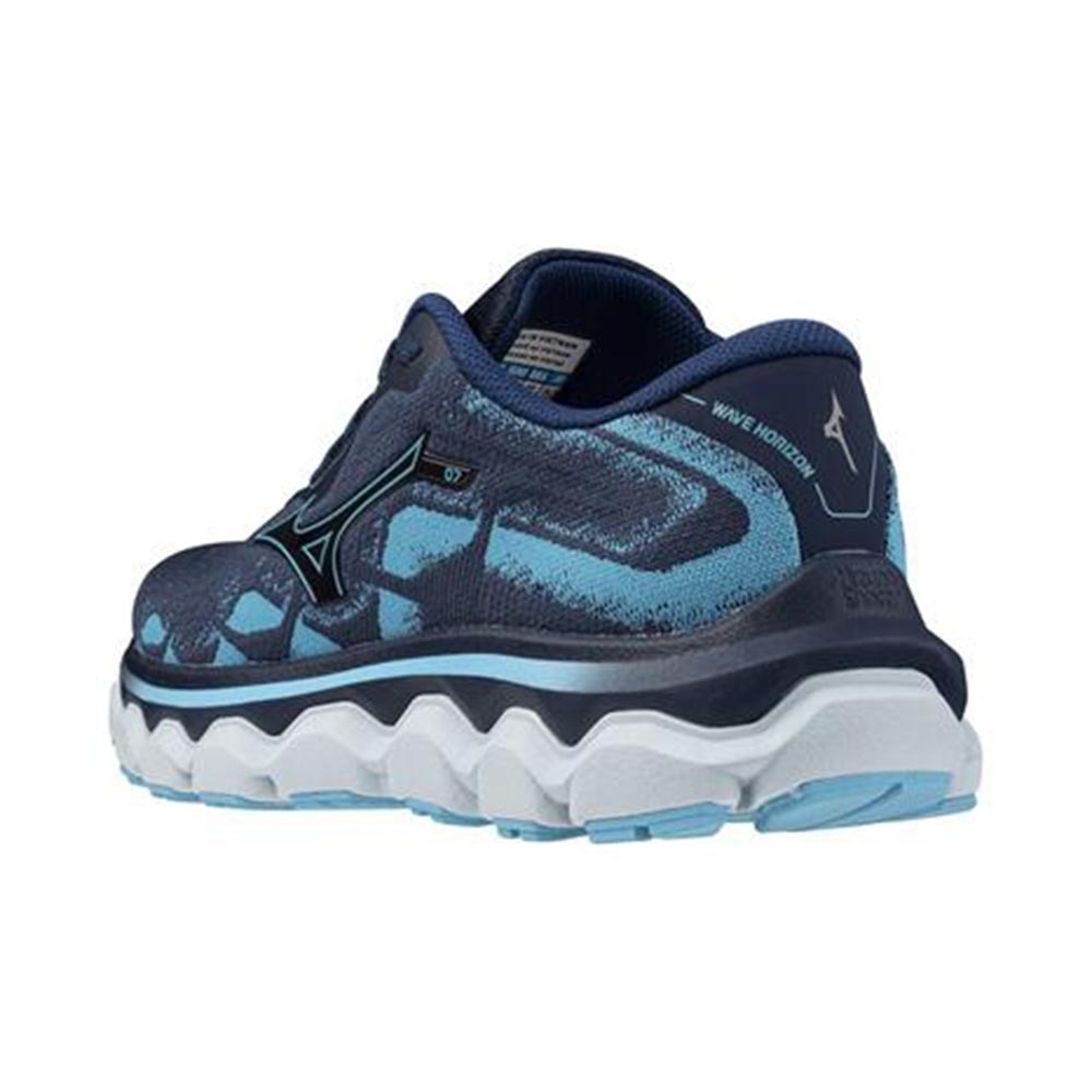 Mizuno Wave Horizon 7 Joggesko Dame Blå