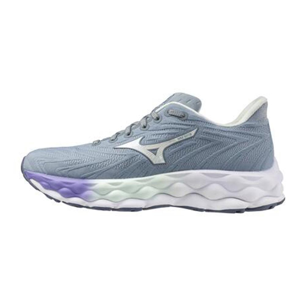 Mizuno Wave Sky 8 Joggesko Dame Grå/Mint
