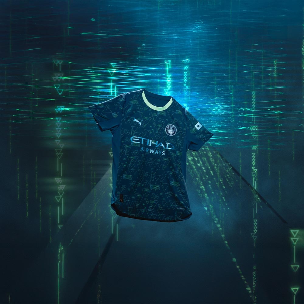 Puma Manchester City Fotballdrakt 25/26 Barn Fjerde