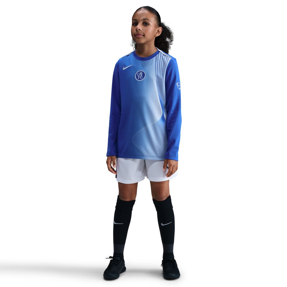 Nike Chelsea Total 90 Dri-FIT Academy Pro Langermet Treningstrøye 25/26 Barn Tredje