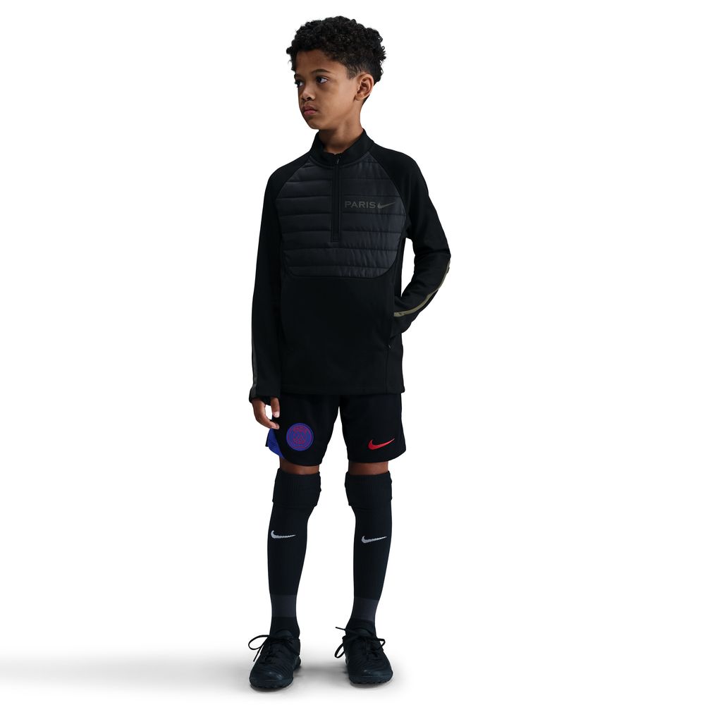 Nike PSG Academy Padded Treningsgenser Barn Winter Warrior Sort