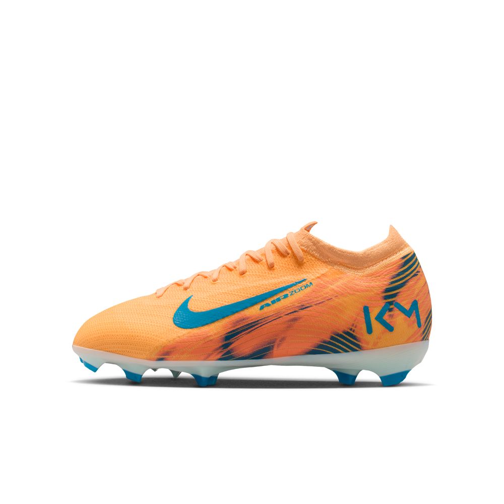  Nike Mercurial Zoom Vapor 16 Pro FG Fotballsko Barn KM Oransje