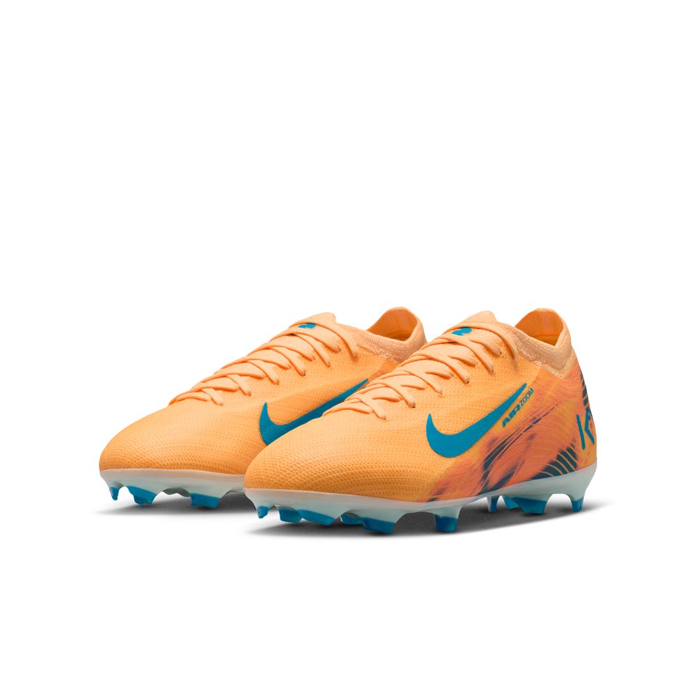  Nike Mercurial Zoom Vapor 16 Pro FG Fotballsko Barn KM Oransje