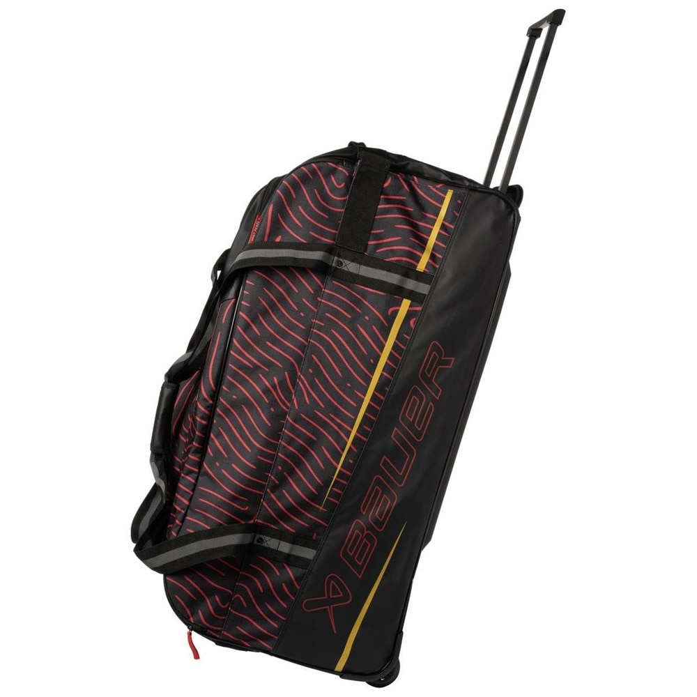 Bauer Premium Junior Hockeybag med hjul Svart og Rød